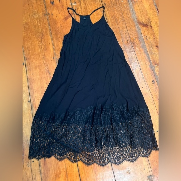 Rails Sevilla lace trim dress black womens size small - Picture 3 of 8